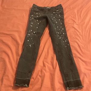 Black Denim Skinny Jeans